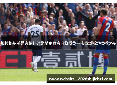 加拉格尔英超客场补时绝杀水晶宫旧将反戈一击点燃斯坦福桥之夜 加拉格尔英超客场补时绝杀水晶宫旧将反戈一击点燃斯坦福桥之夜